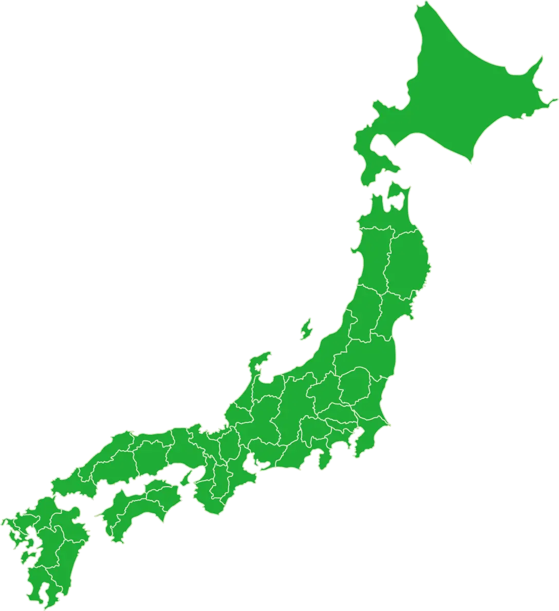 日本地図