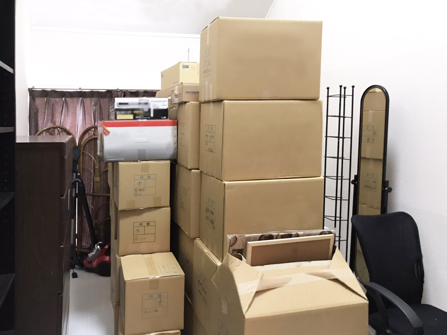 お引越し時の不用品イメージ